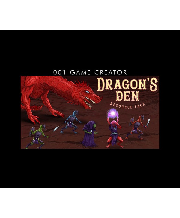 001 Game Creator - Dragon's Den Resource Pack DLC Steam Key GLOBAL